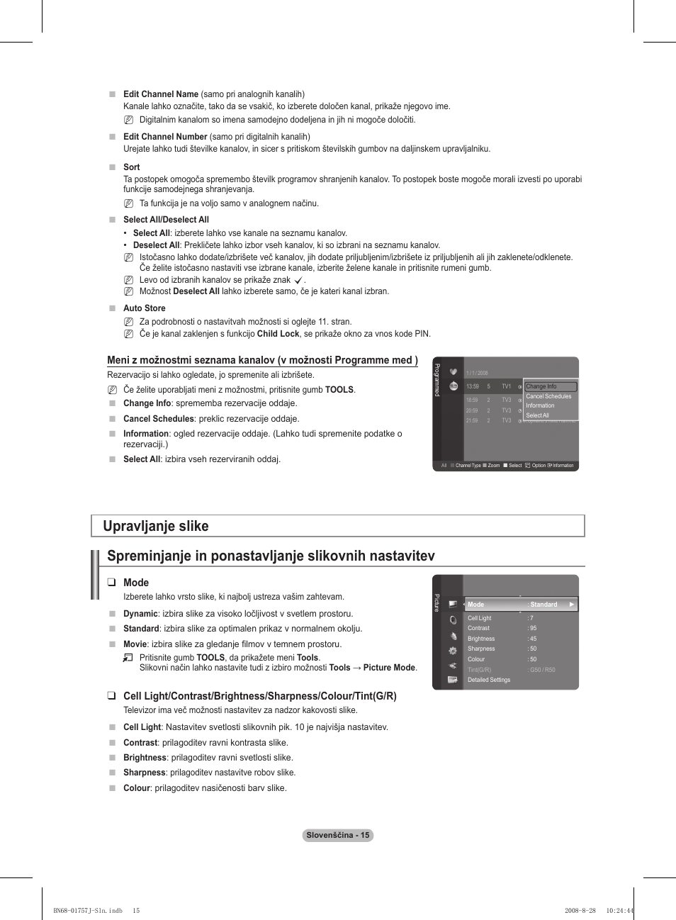 Mode | Samsung PS63A756T1M User Manual | Page 326 / 436
