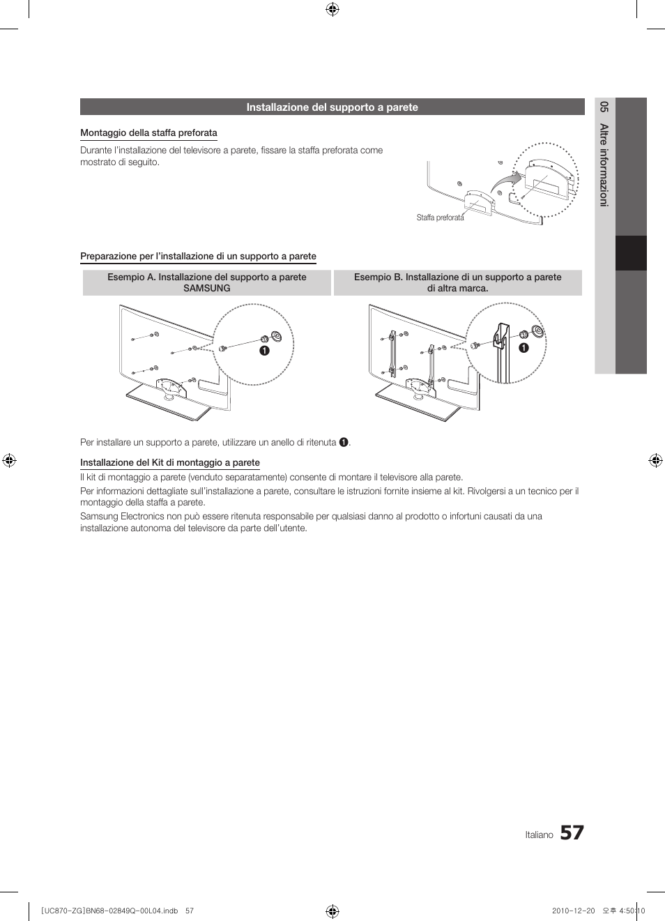 Samsung UE46S870XS User Manual | Page 255 / 264
