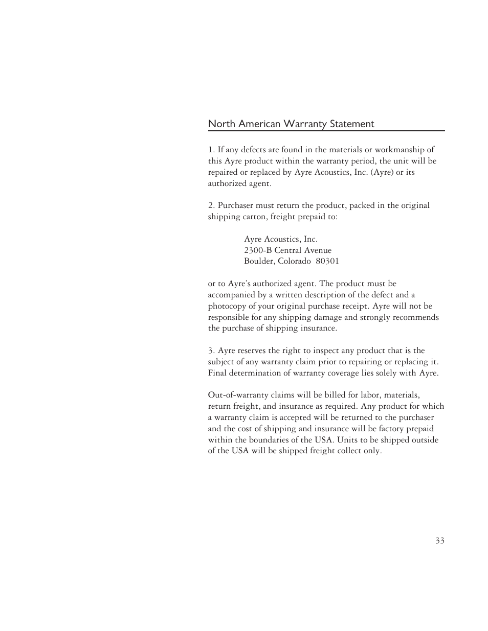 AYRE TK-8150 User Manual | Page 33 / 36