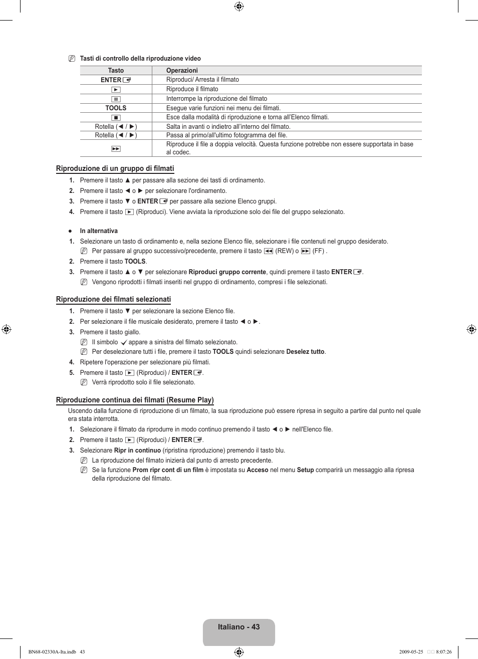 Samsung UE46B8090XW User Manual | Page 280 / 317