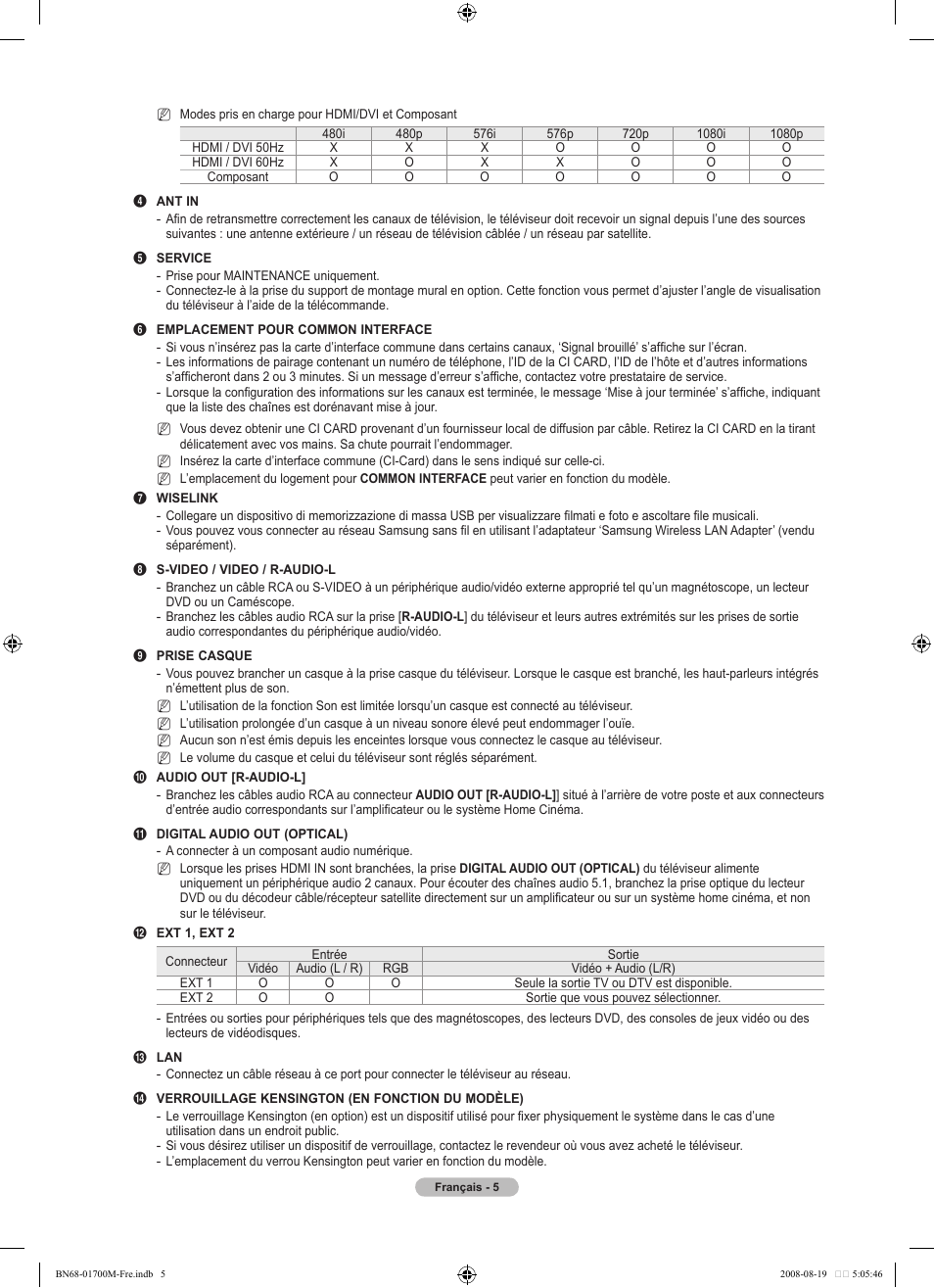 Samsung LE46A756R1M User Manual | Page 67 / 422