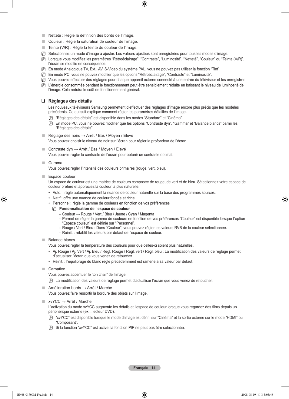 Samsung LE46A756R1M User Manual | Page 76 / 422