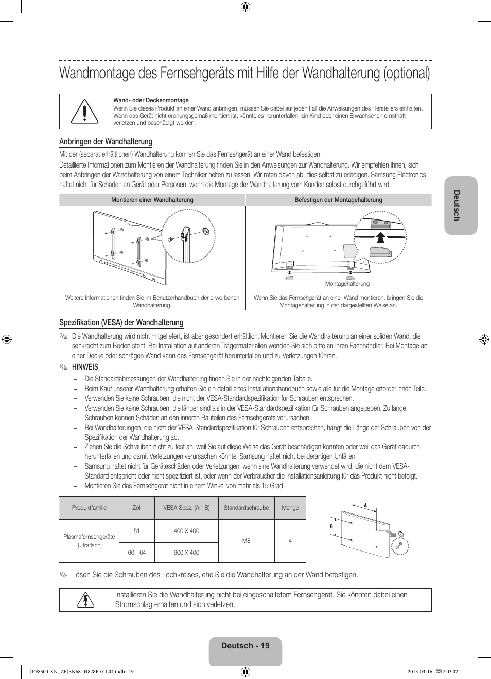 Samsung PS51F8500SL User Manual | Page 67 / 97