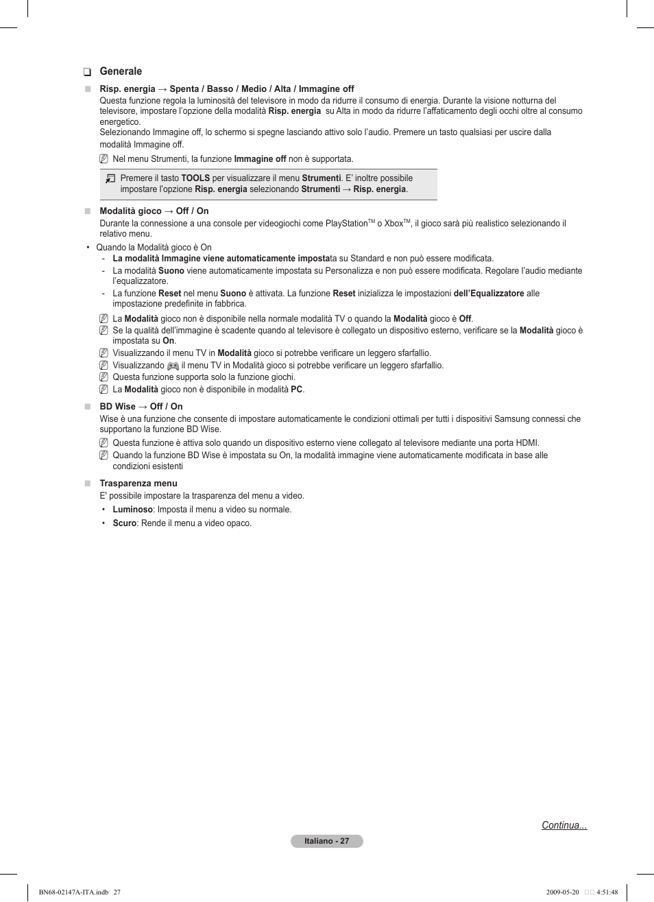 Samsung PS50B579T6S User Manual | Page 176 / 197