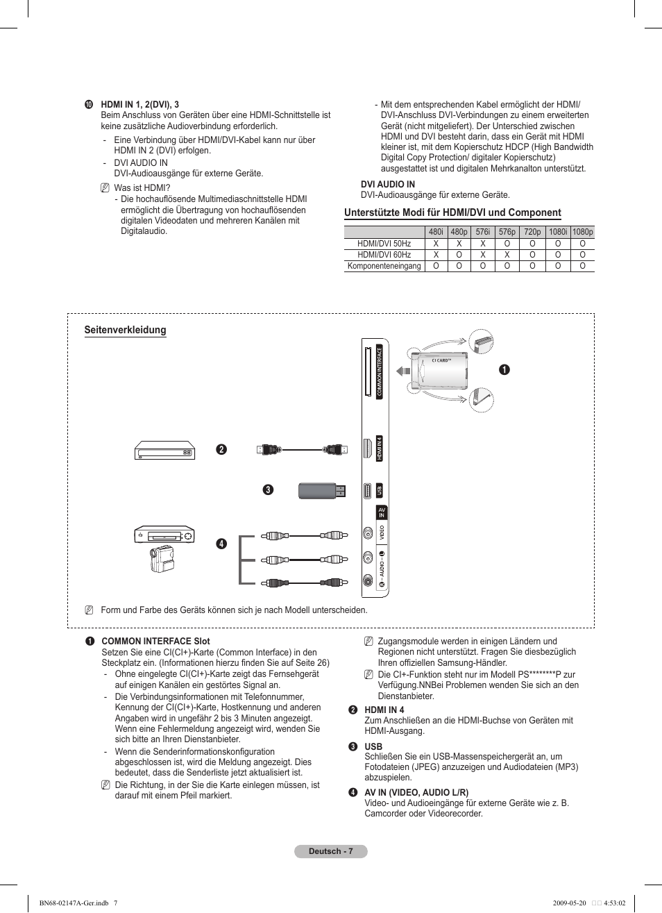 Samsung PS50B579T6S User Manual | Page 64 / 197