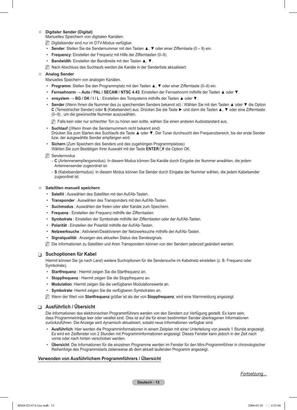 Samsung PS50B579T6S User Manual | Page 70 / 197