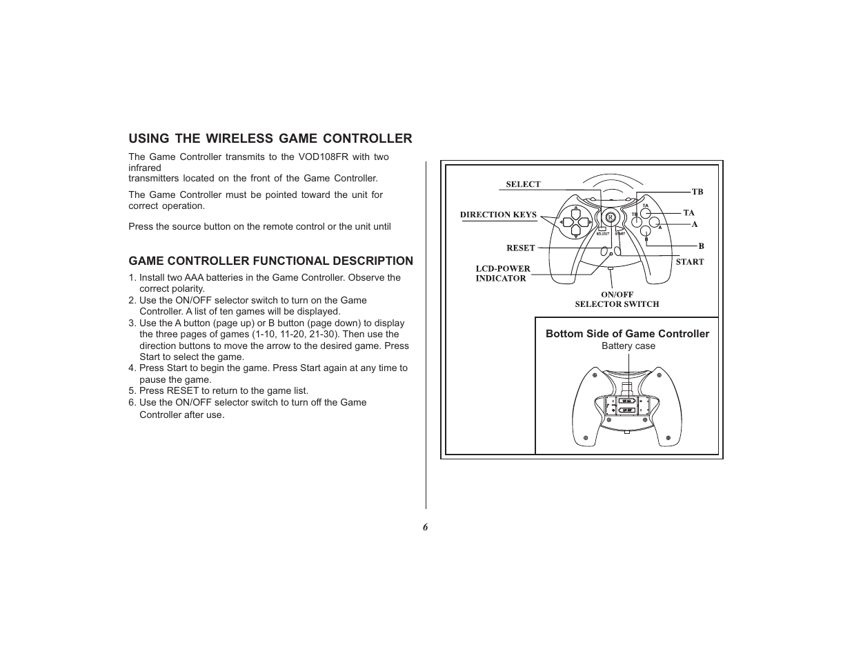 Audiovox Mobile Video VOD108FR User Manual | Page 10 / 56