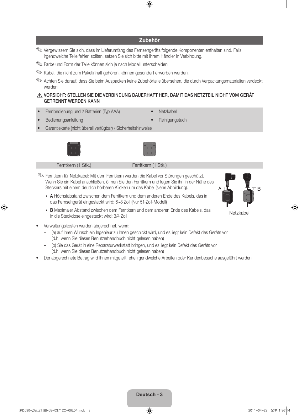 Samsung PS51D530A5W User Manual | Page 19 / 66