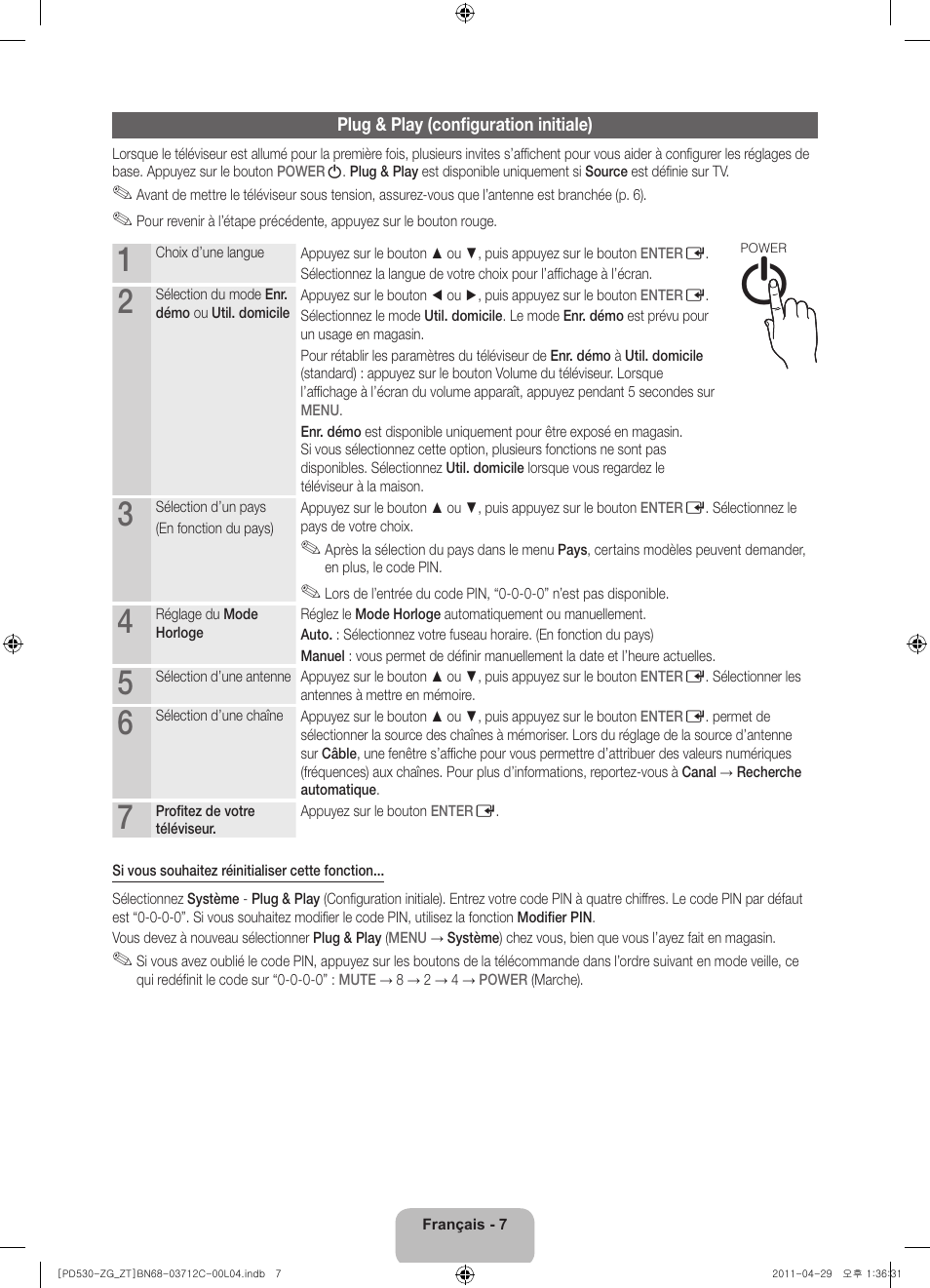 Samsung PS51D530A5W User Manual | Page 39 / 66