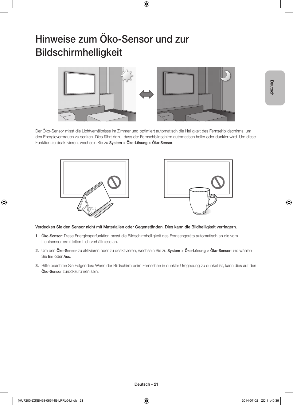 Samsung UE55HU7200S User Manual | Page 45 / 97