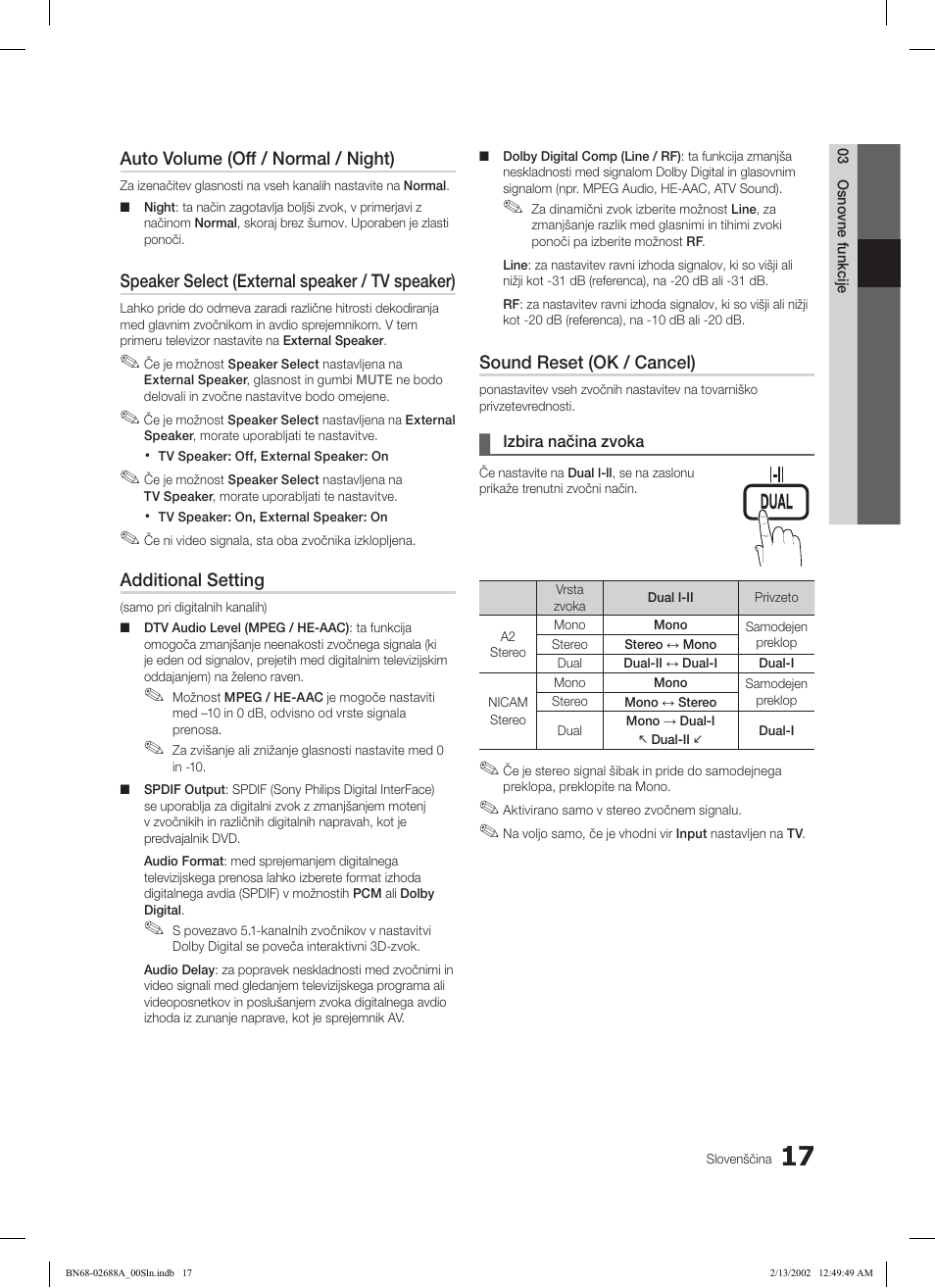 Samsung LE32C550J1W User Manual | Page 209 / 290