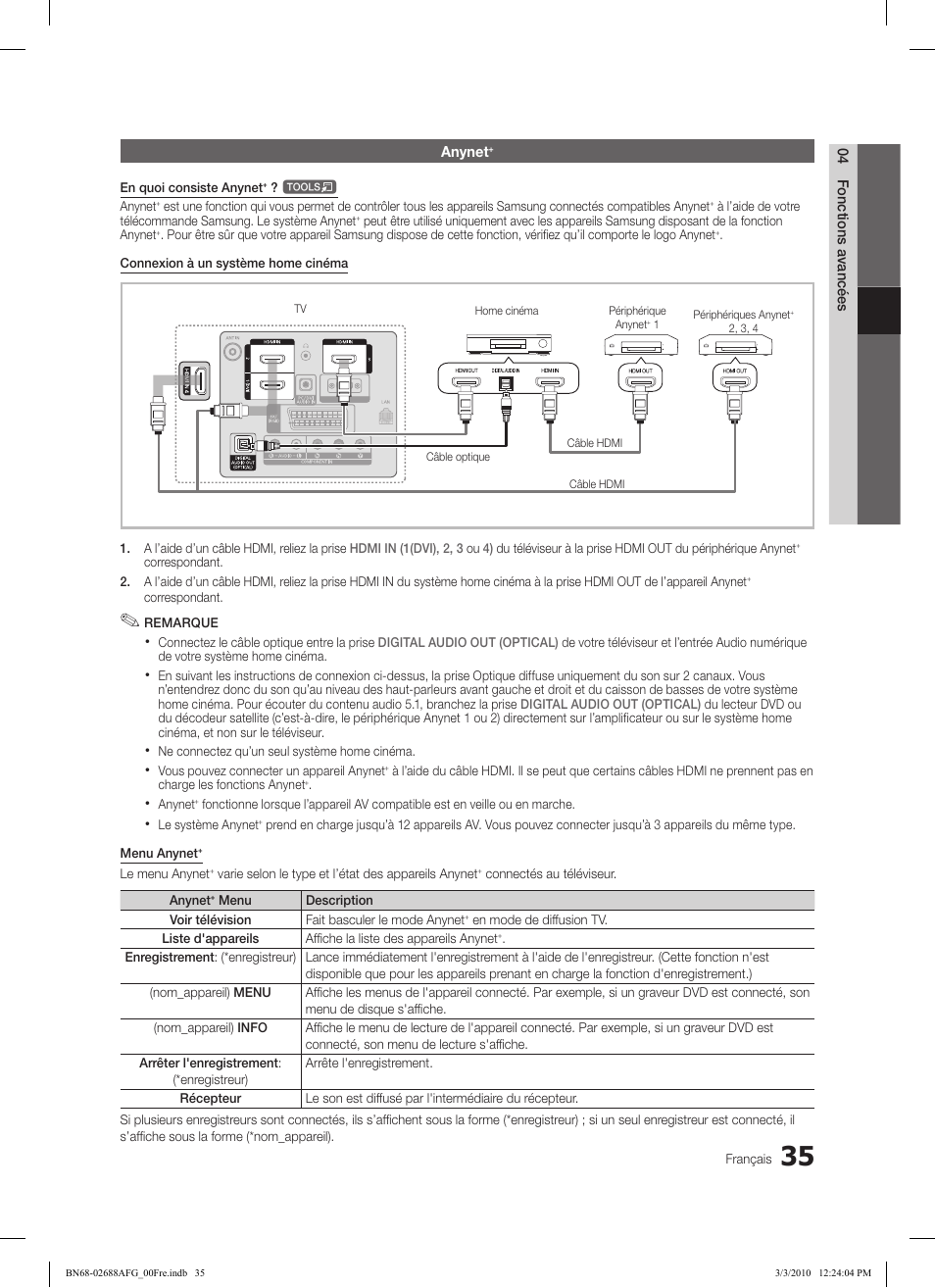 Samsung LE32C550J1W User Manual | Page 83 / 290