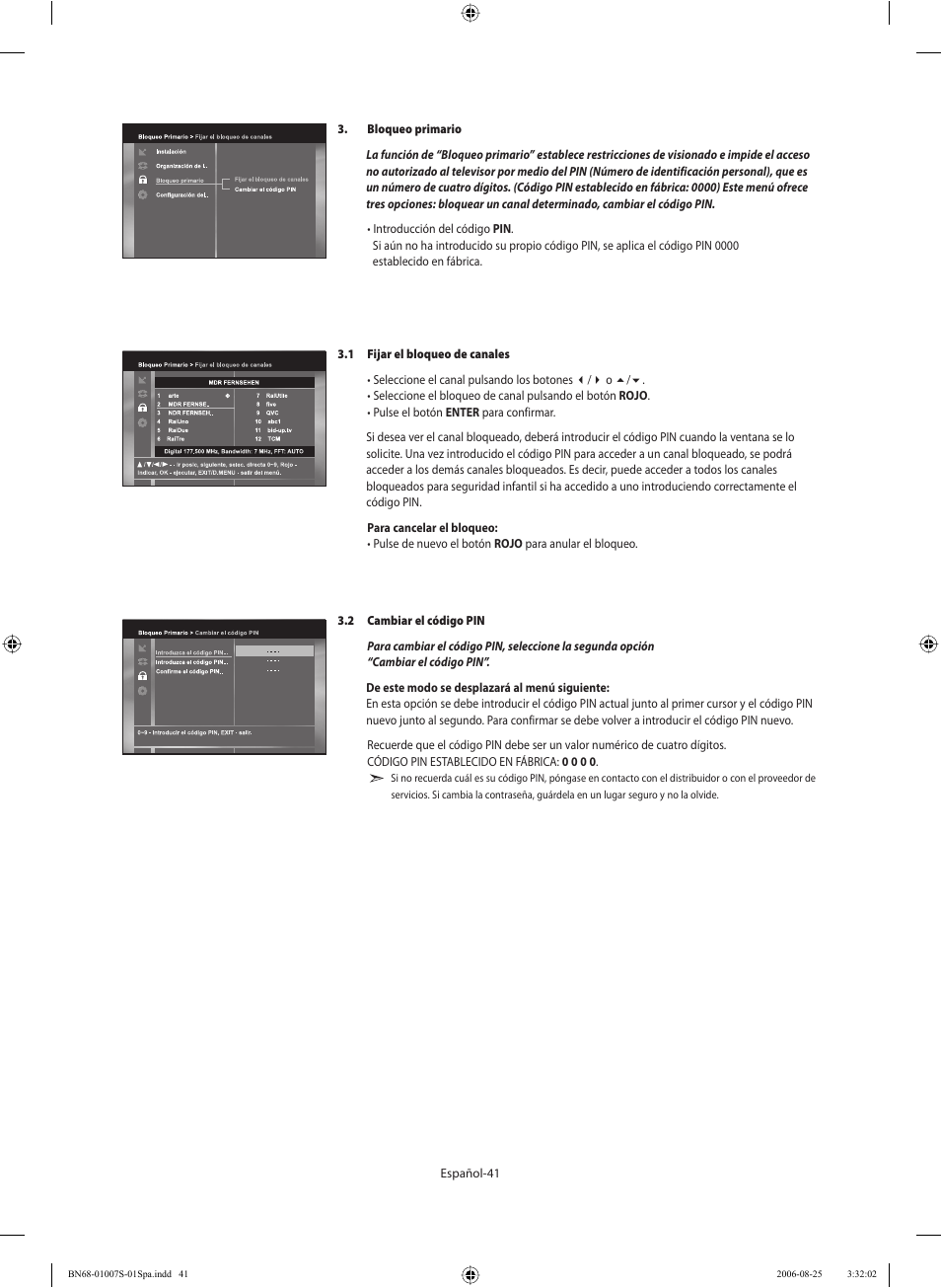 Samsung LE32N73BD User Manual | Page 97 / 111