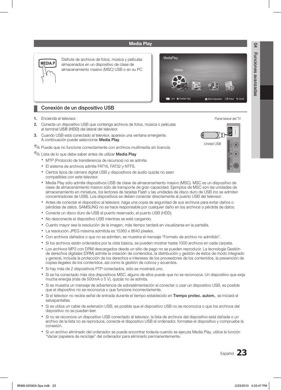 Samsung LE32C450E1W User Manual | Page 101 / 236