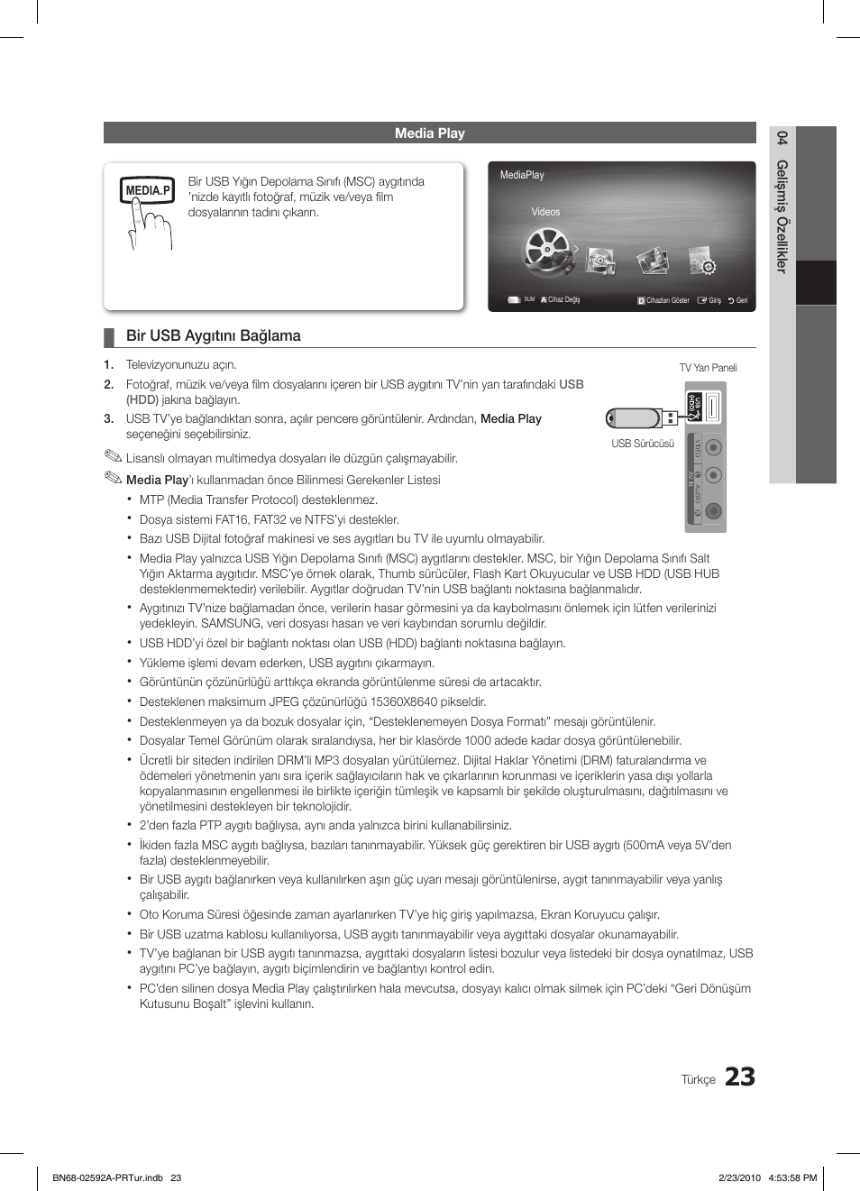 Samsung LE32C450E1W User Manual | Page 218 / 236