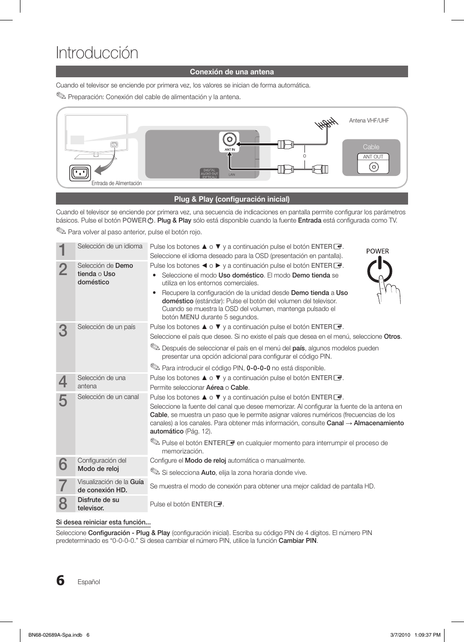 Introducción, S.mode p.mode | Samsung LE46C630K1W User Manual | Page 104 / 296