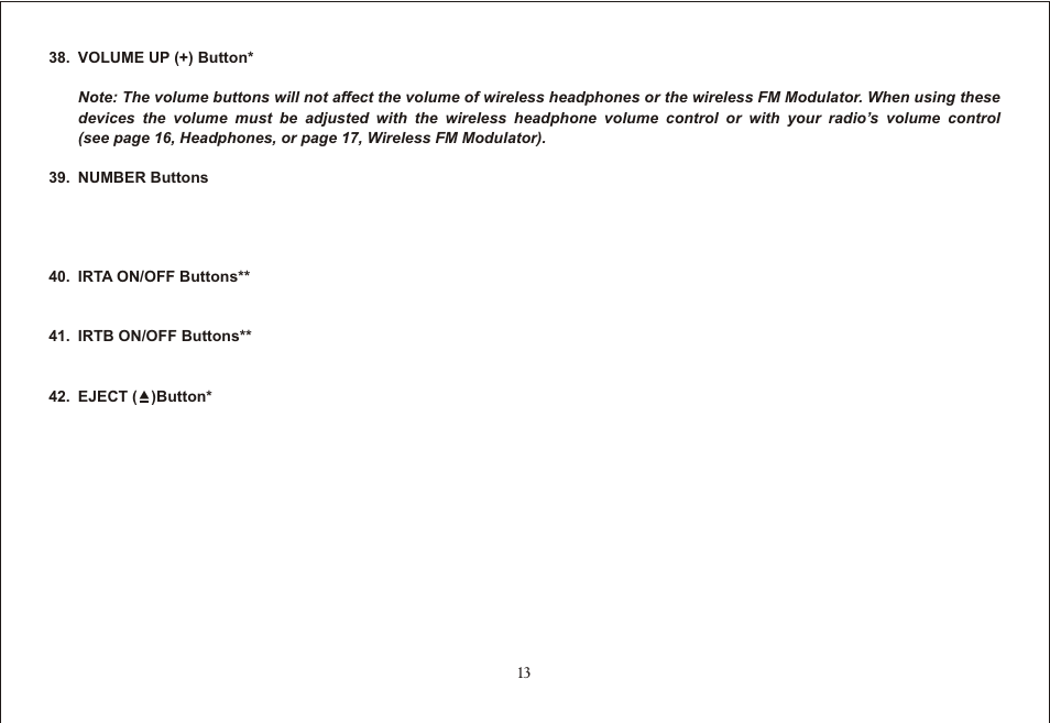 Audiovox Jensen JE17FDTV User Manual | Page 13 / 39