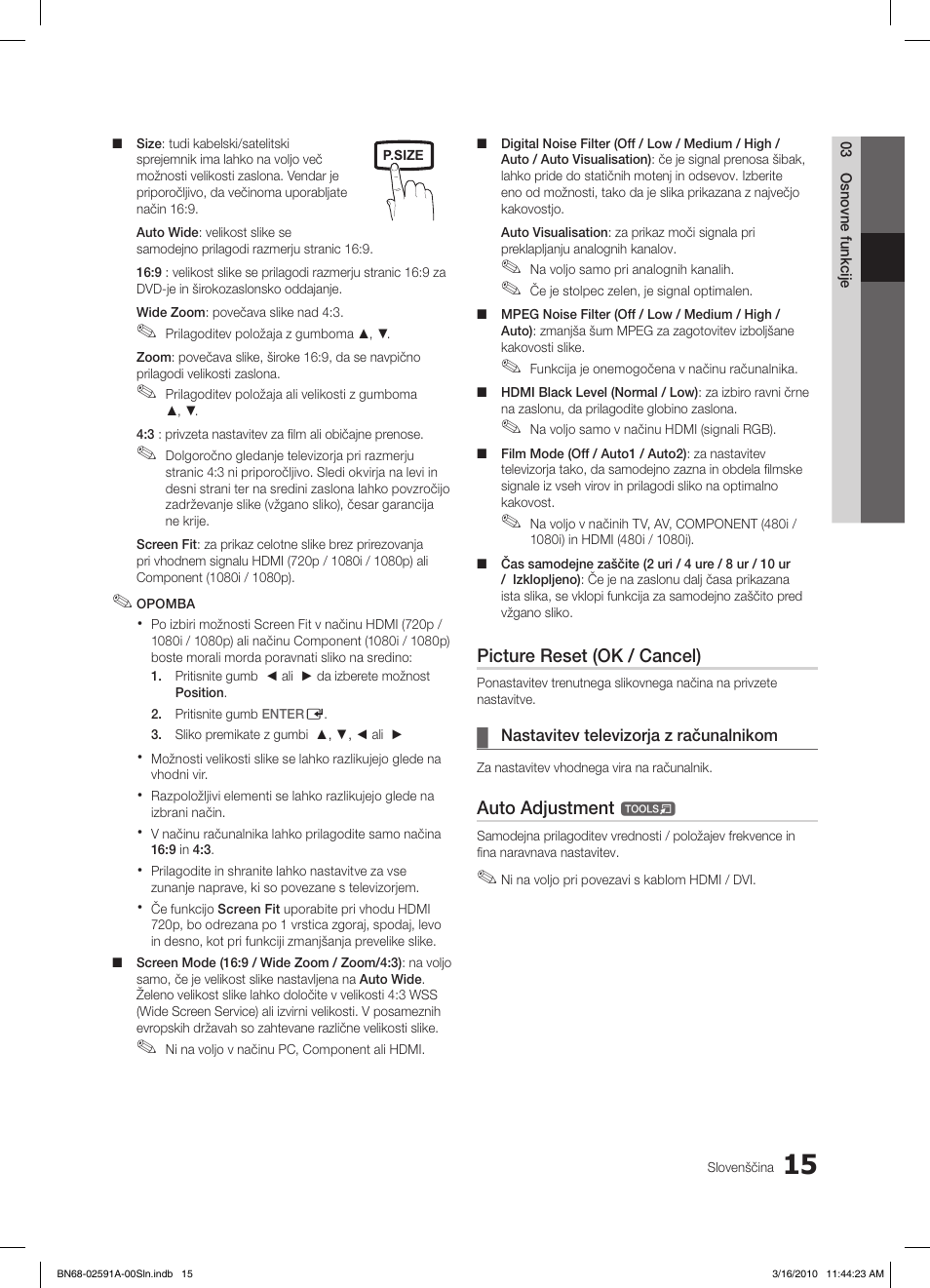 Samsung LE19C451E2W User Manual | Page 171 / 236