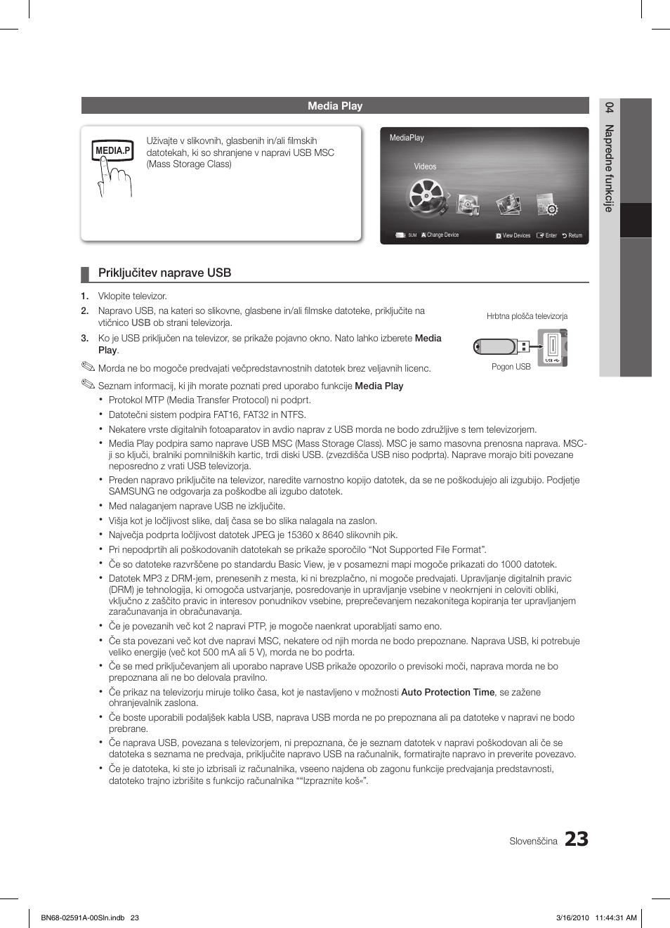 Samsung LE19C451E2W User Manual | Page 179 / 236