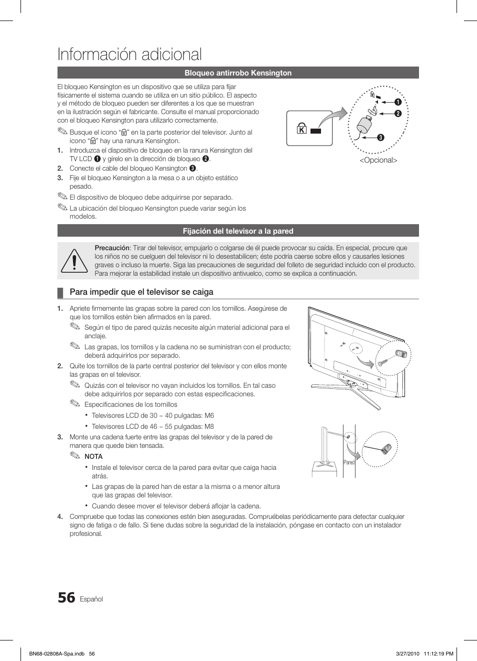 Información adicional | Samsung LE46C750R2W User Manual | Page 178 / 368