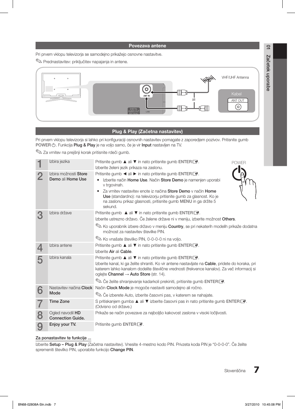 Samsung LE46C750R2W User Manual | Page 251 / 368
