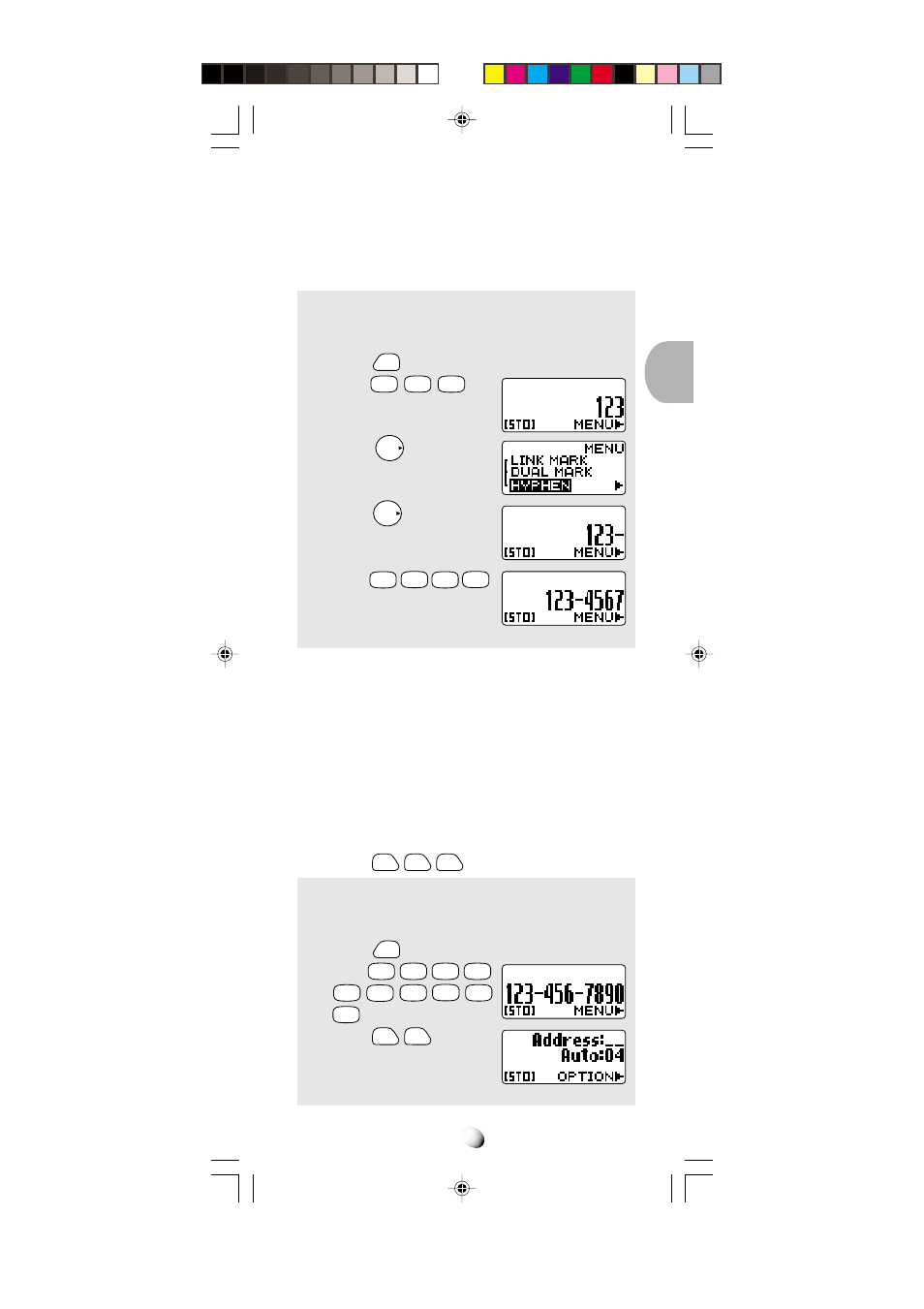Manual hyphenation, Automatic storing into phonebook | Audiovox CDM-4000 User Manual | Page 25 / 79