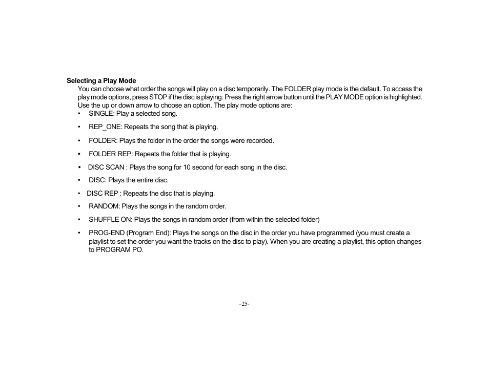 Audiovox PROV715S User Manual | Page 25 / 31