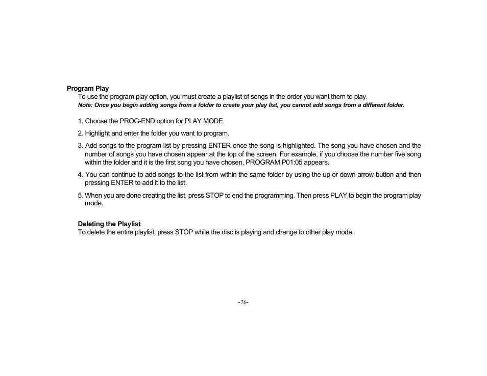 Audiovox PROV715S User Manual | Page 26 / 31