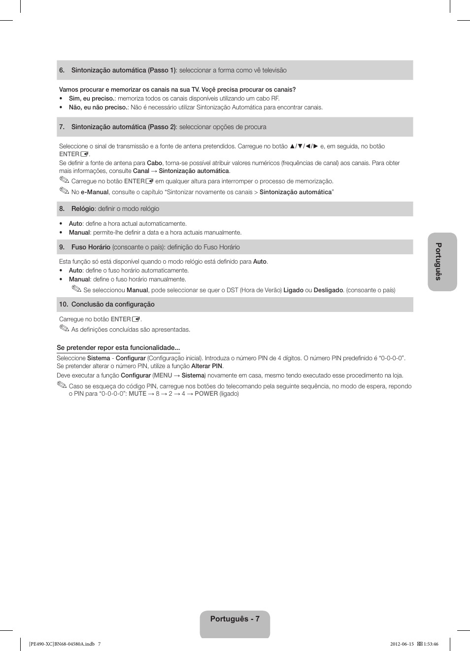 Samsung PS51E490B1W User Manual | Page 49 / 57