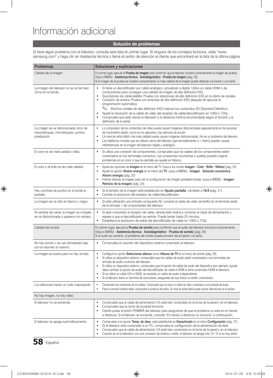Información adicional | Samsung UE46C9000ZW User Manual | Page 186 / 386