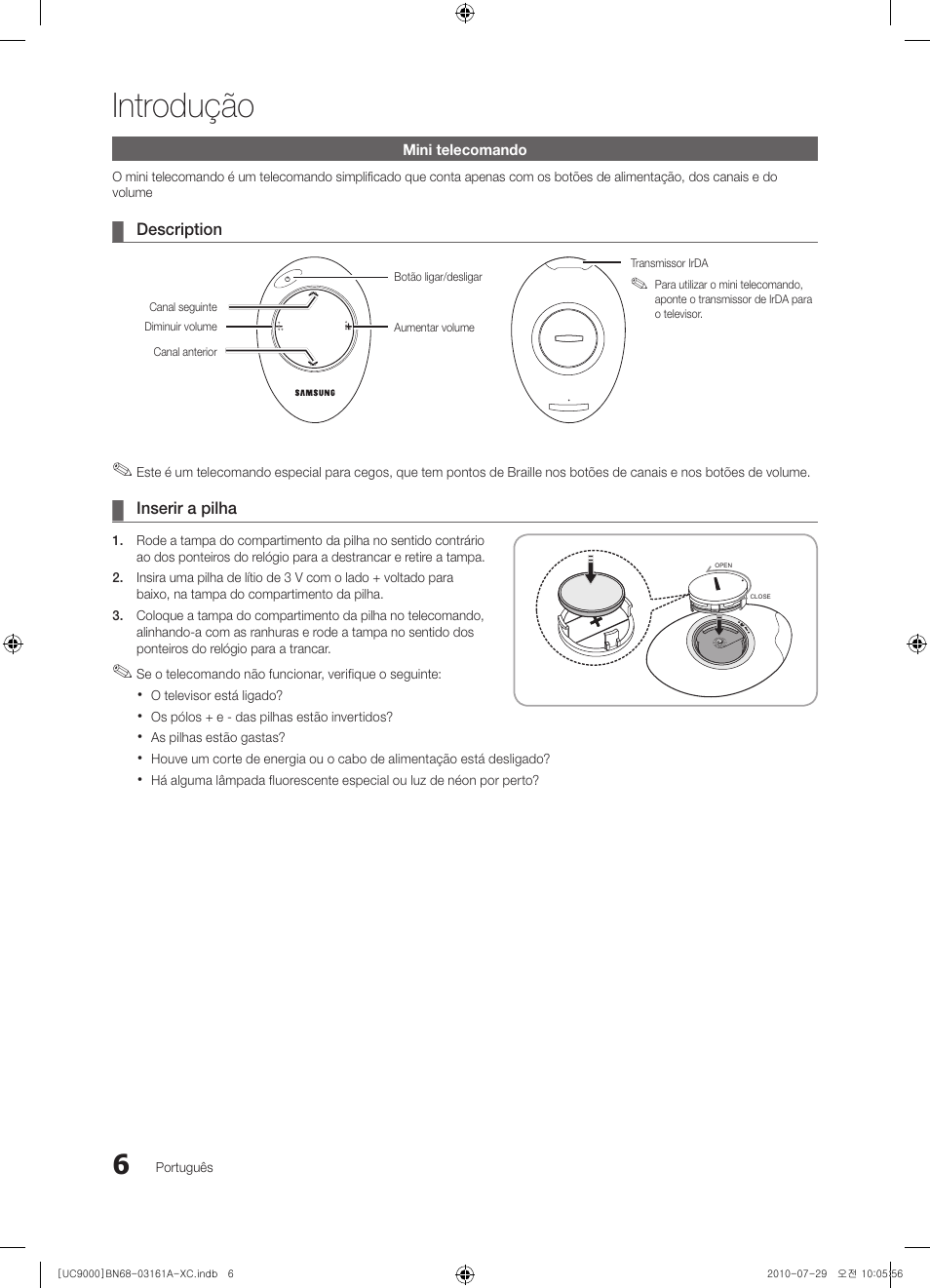 Introdução | Samsung UE46C9000ZW User Manual | Page 198 / 386
