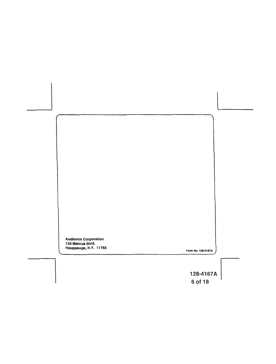 Audiovox PRO92BTINT User Manual | Page 6 / 6