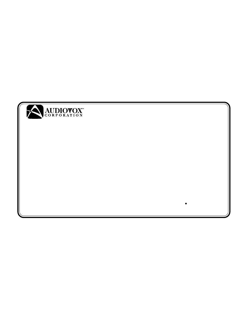 Warranty, 12 month limited warranty | Audiovox XR9 User Manual | Page 31 / 35