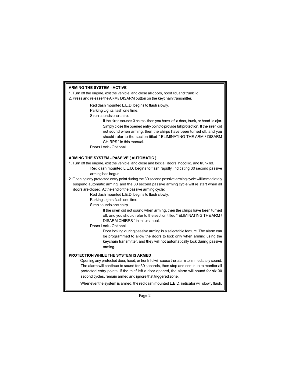 Audiovox Prestige 128 -5264A User Manual | Page 2 / 16