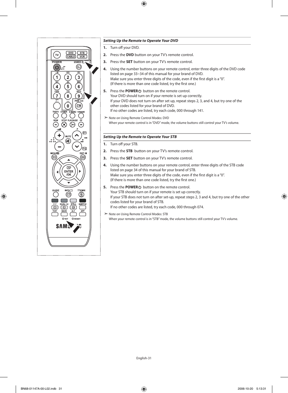 Samsung LE32S66BD User Manual | Page 33 / 81