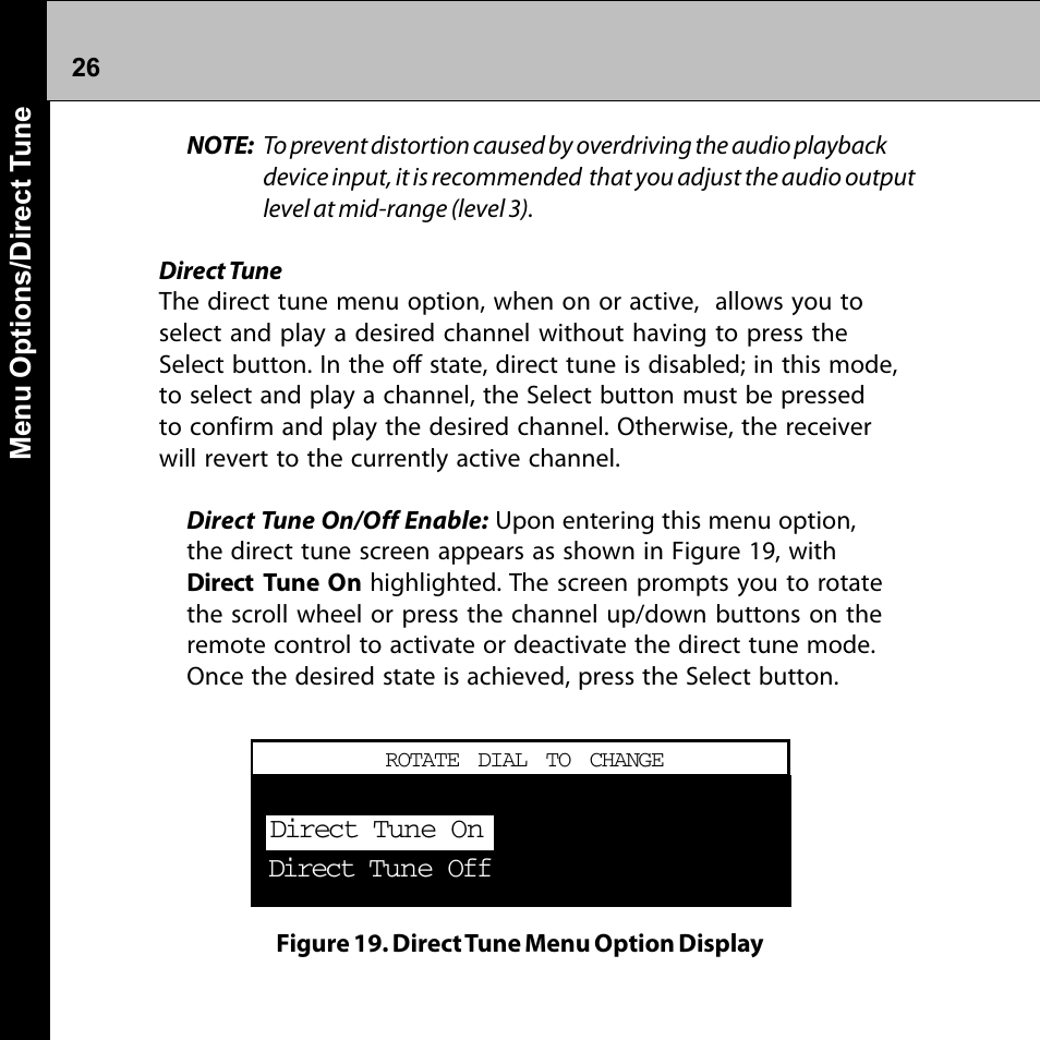 Audiovox Commander MT XMRVRFM002 User Manual | Page 26 / 64
