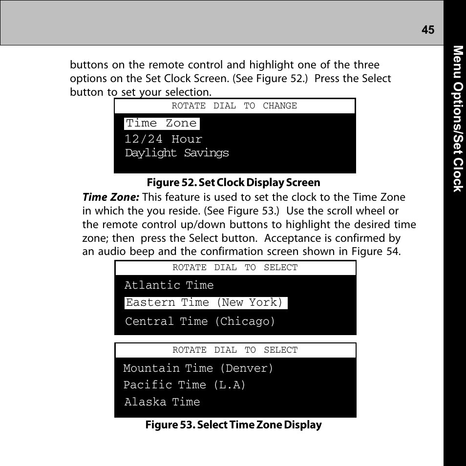 Audiovox Commander MT XMRVRFM002 User Manual | Page 45 / 64