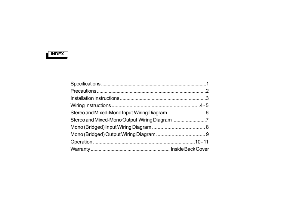 Audiovox PA-S250 User Manual | Page 2 / 16