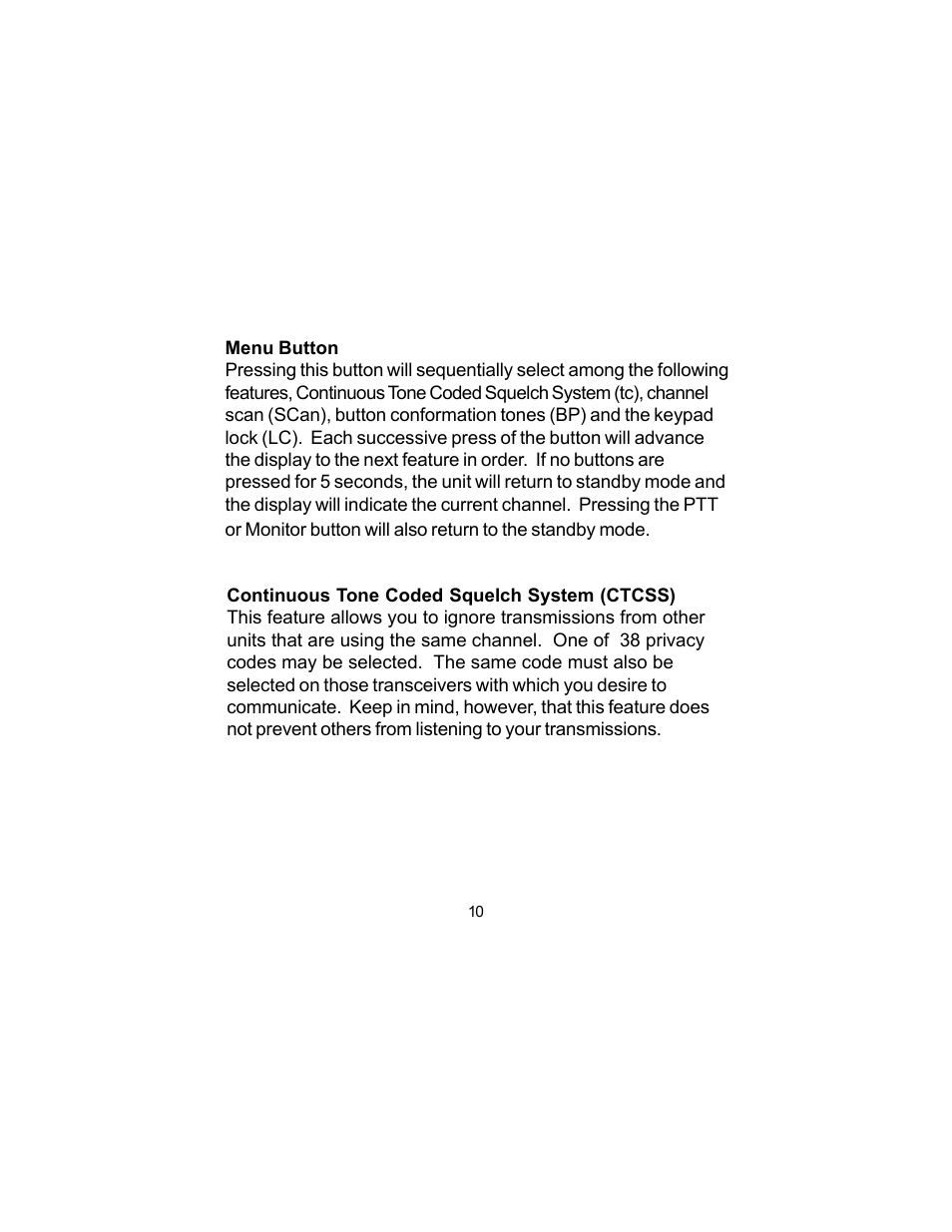 Audiovox FR-140 User Manual | Page 12 / 22