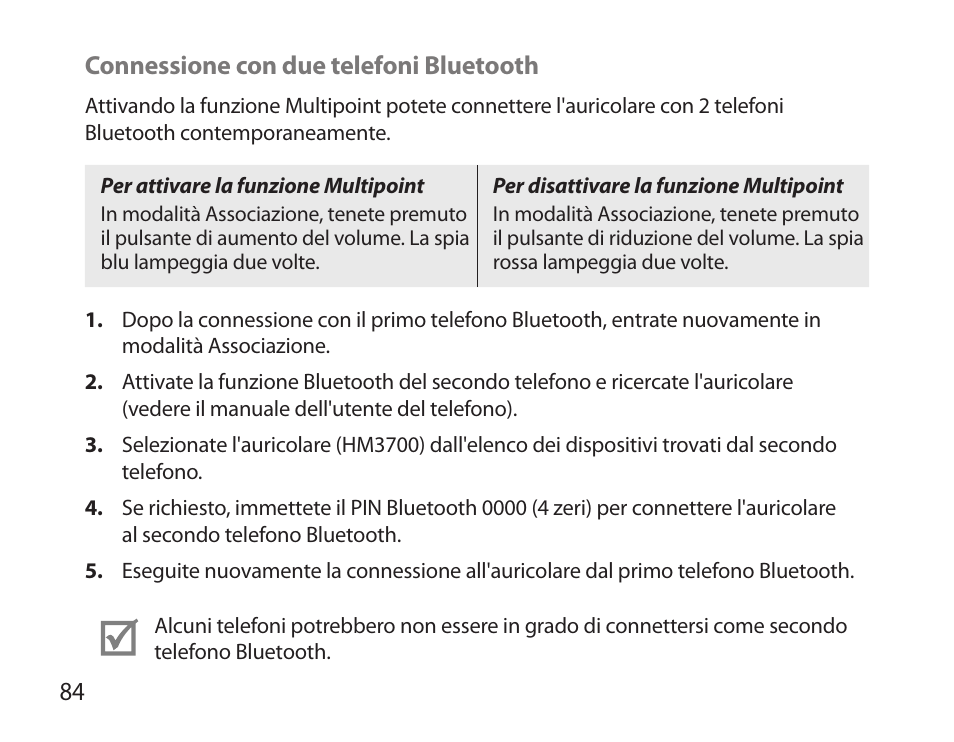 Samsung HM3700 User Manual | Page 86 / 173