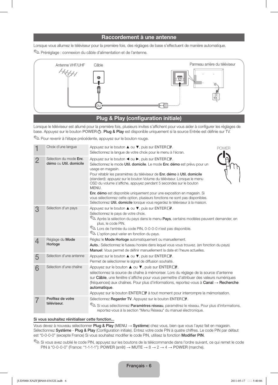 Samsung UE37D5000PW User Manual | Page 24 / 73