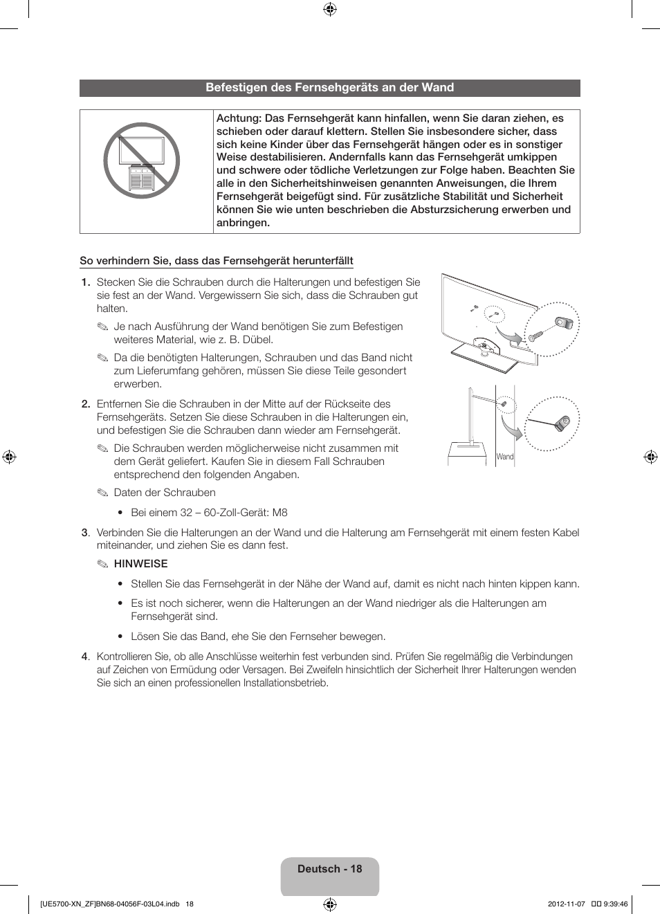 Samsung UE32ES5700S User Manual | Page 62 / 90
