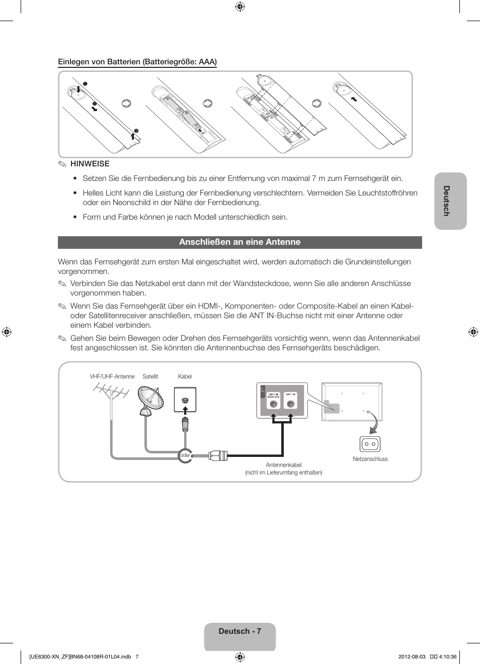 Samsung UE32ES6300S User Manual | Page 51 / 90