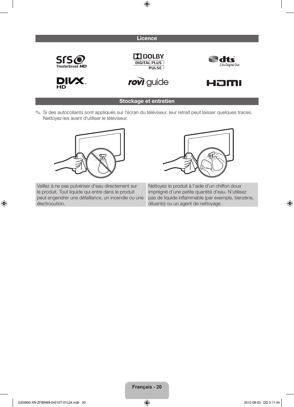 Samsung UE40ES6900S User Manual | Page 42 / 91