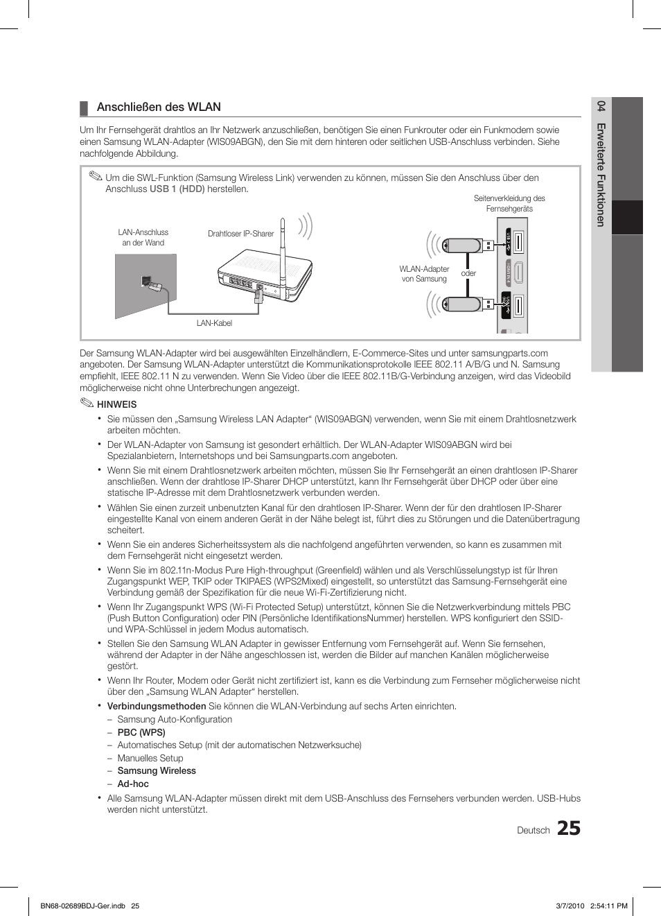 Samsung LE40C630K1W User Manual | Page 123 / 197