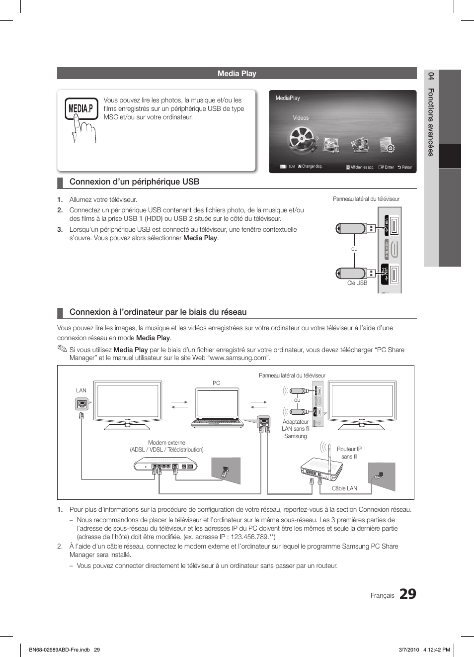 S.mode p.mode | Samsung LE40C630K1W User Manual | Page 78 / 197