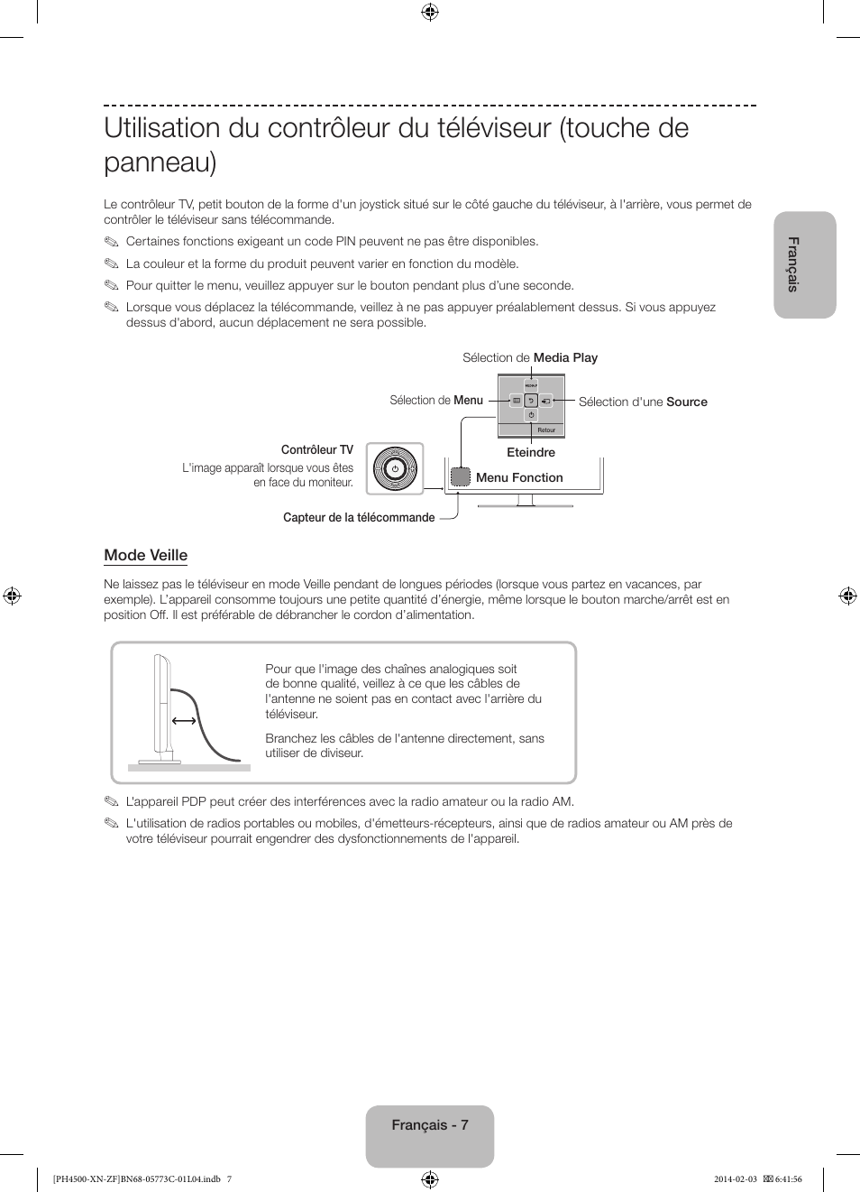 Samsung PE43H4500AW User Manual | Page 29 / 89
