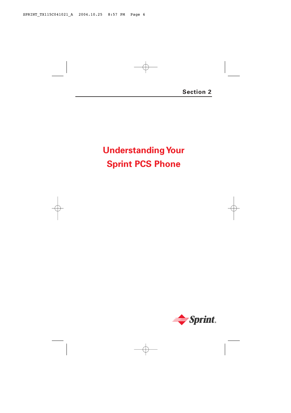 Section 2: understanding your sprint pcs phone, Understanding your sprint pcs phone | Audiovox PM-8912 User Manual | Page 15 / 201