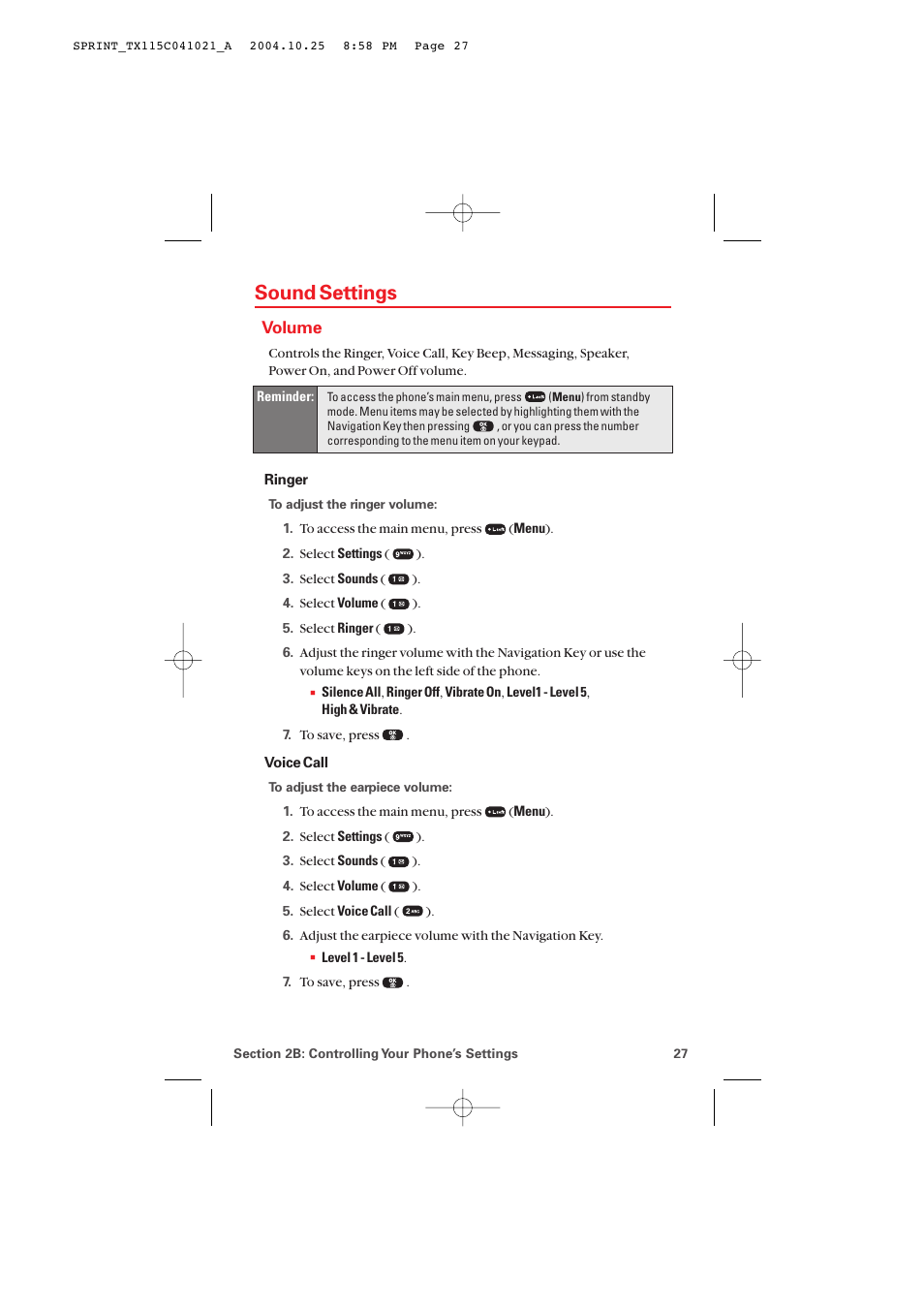 Sound settings, Volume | Audiovox PM-8912 User Manual | Page 36 / 201