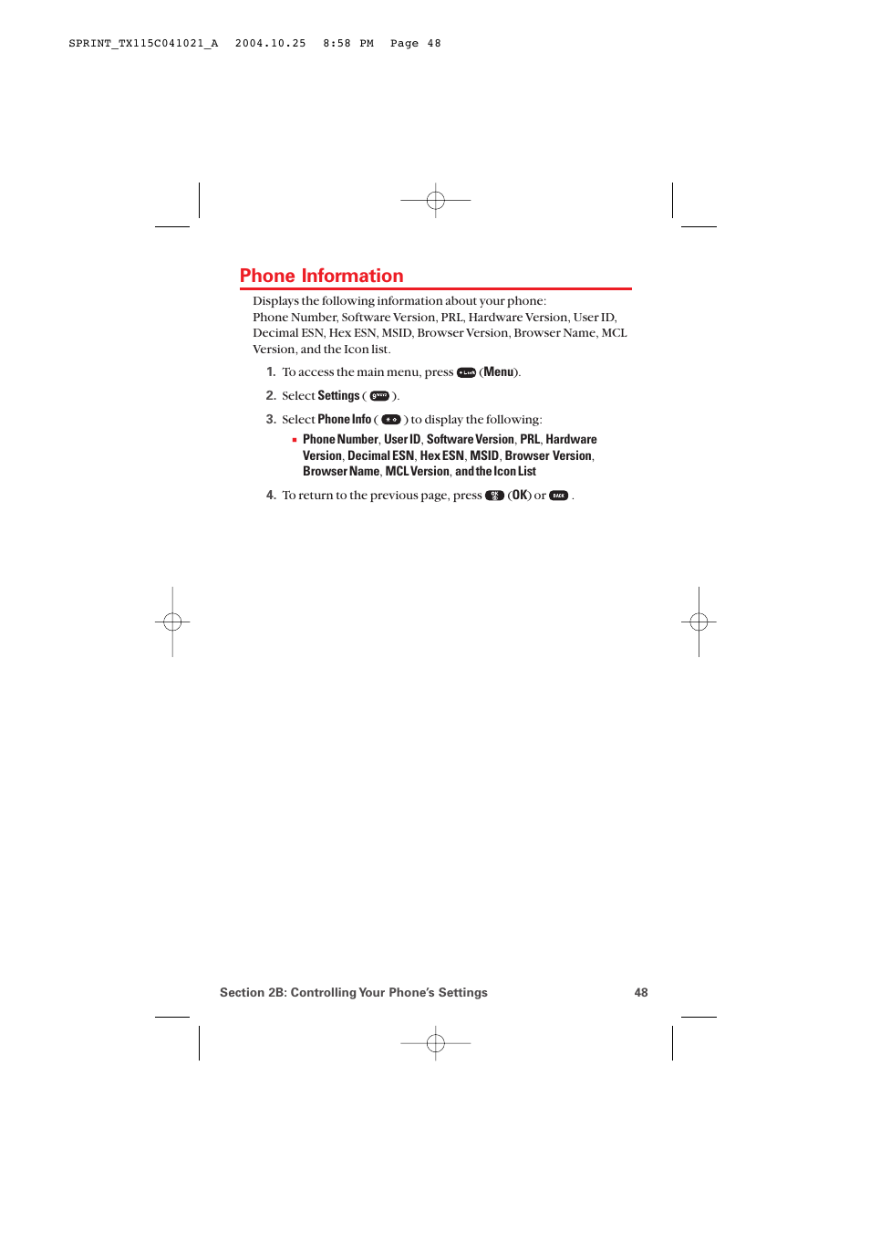 Phone information | Audiovox PM-8912 User Manual | Page 57 / 201